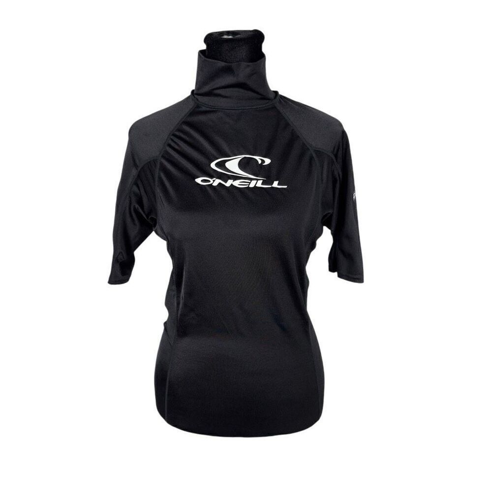 O’Neill EUC Black Logo Rash Guard - Women’s M